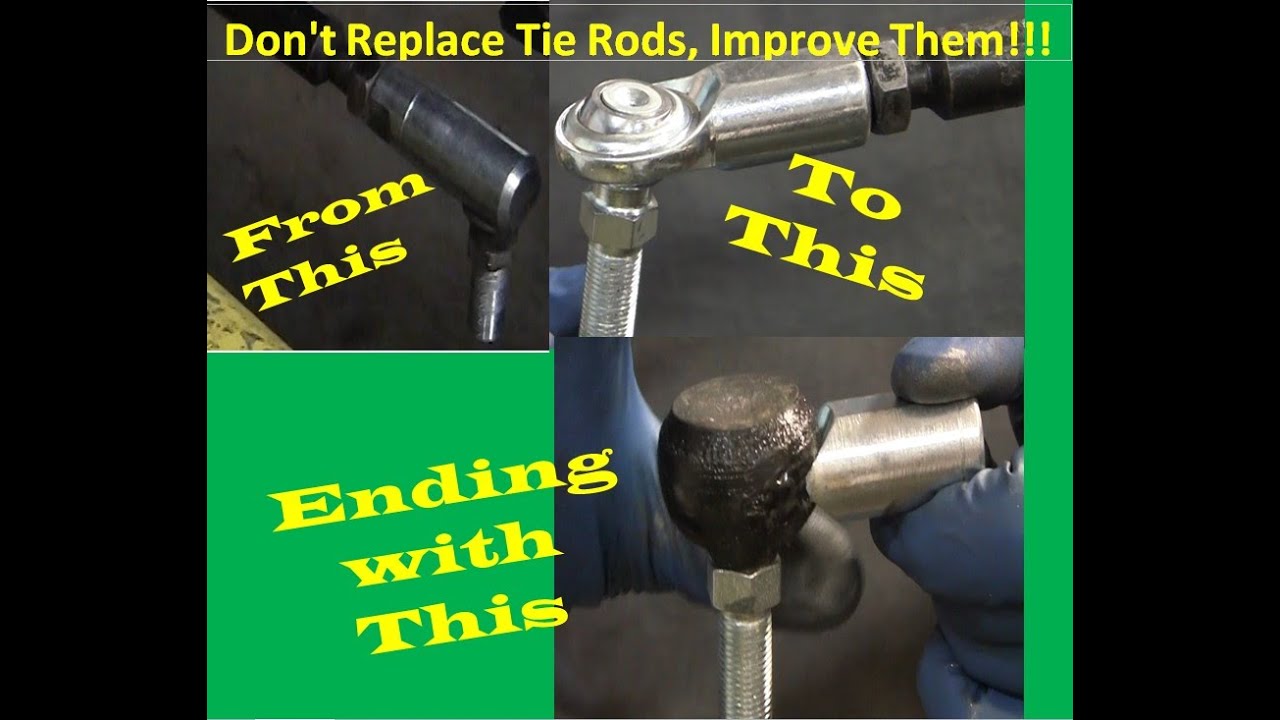 Replace & Improve John Deere Tie Rod Ends (JD 430, other JD models & brands too)