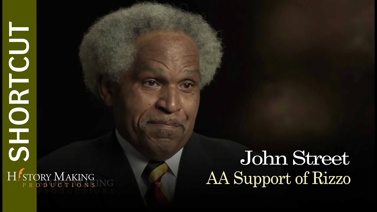 John Street on African-American Support of Rizzo