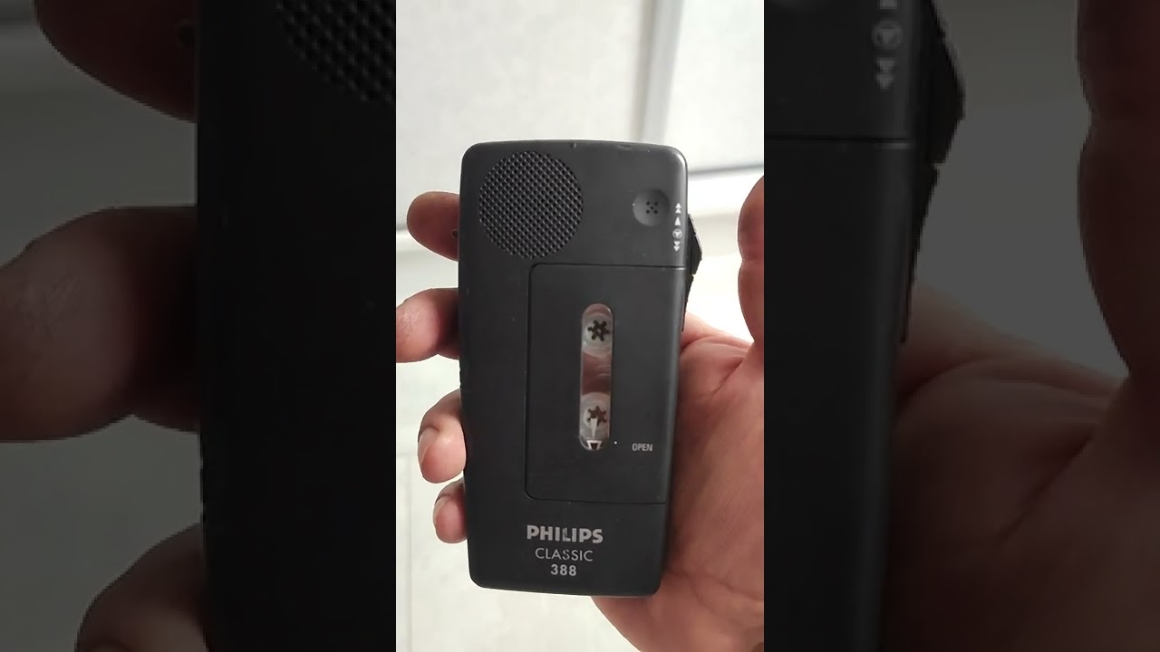 Philips Classic 388 Pocket Memo LFH 388 LFH0388 Mini Cassette Voice Activated Recorder VA