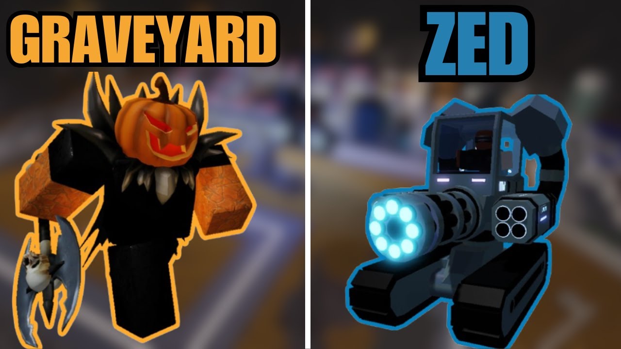 GRAVEYARD OR ZED?│TOWER BATTLES│