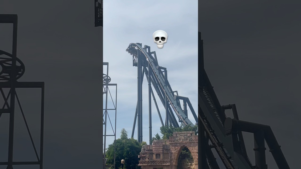 Would You Dare to Ride This? 🎢💀 #shorts #ExtremeRide #POVride #экстрим #катун #аттракцион #жесть