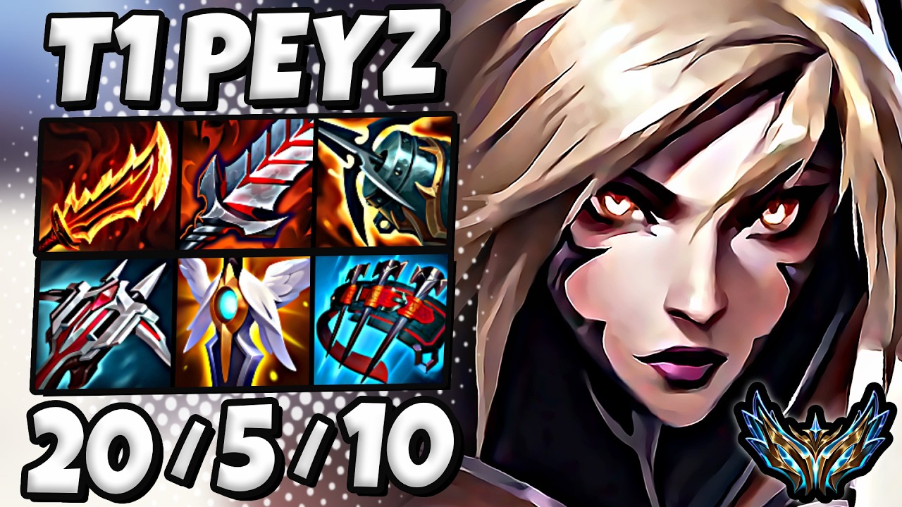 T1 Peyz Kai'Sa vs Ziggs [ ADC ] Rank #1 Korea Challenger Patch 26.3