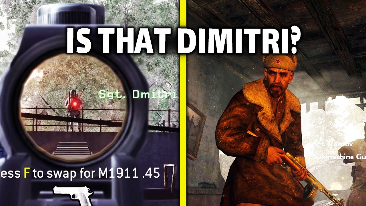 Is That Dimitri Petrenko with Captain Price? | Call of Duty 4 MW
