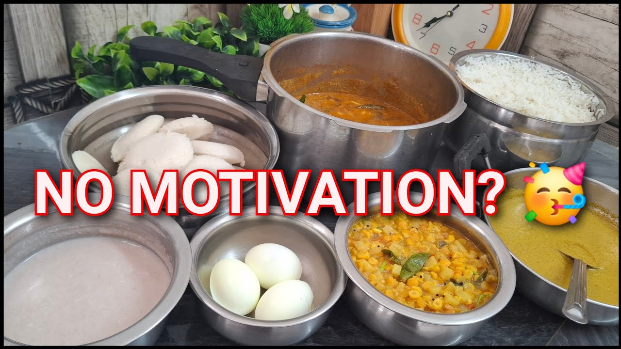 NO MOTIVATION TO COOK? 😔MY 5:45 AM TO 7:30 AM KITCHEN ROUTINE ⏰ | TAMIL VLOG | BREAKFAST & LUNCH