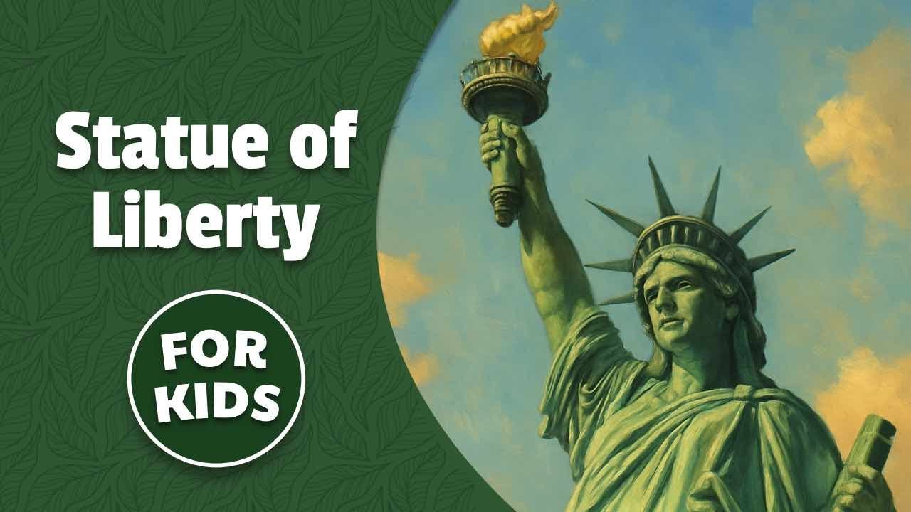 Story of the Statue of Liberty For Kids | New York | Bedtime History