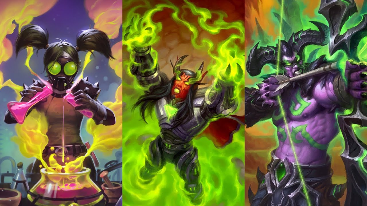 Hearthstone Myra Rotspirng, Valdris Felgorge, Ace Hunter Kreen Theme (Hellfire Citadel – Undaunted)