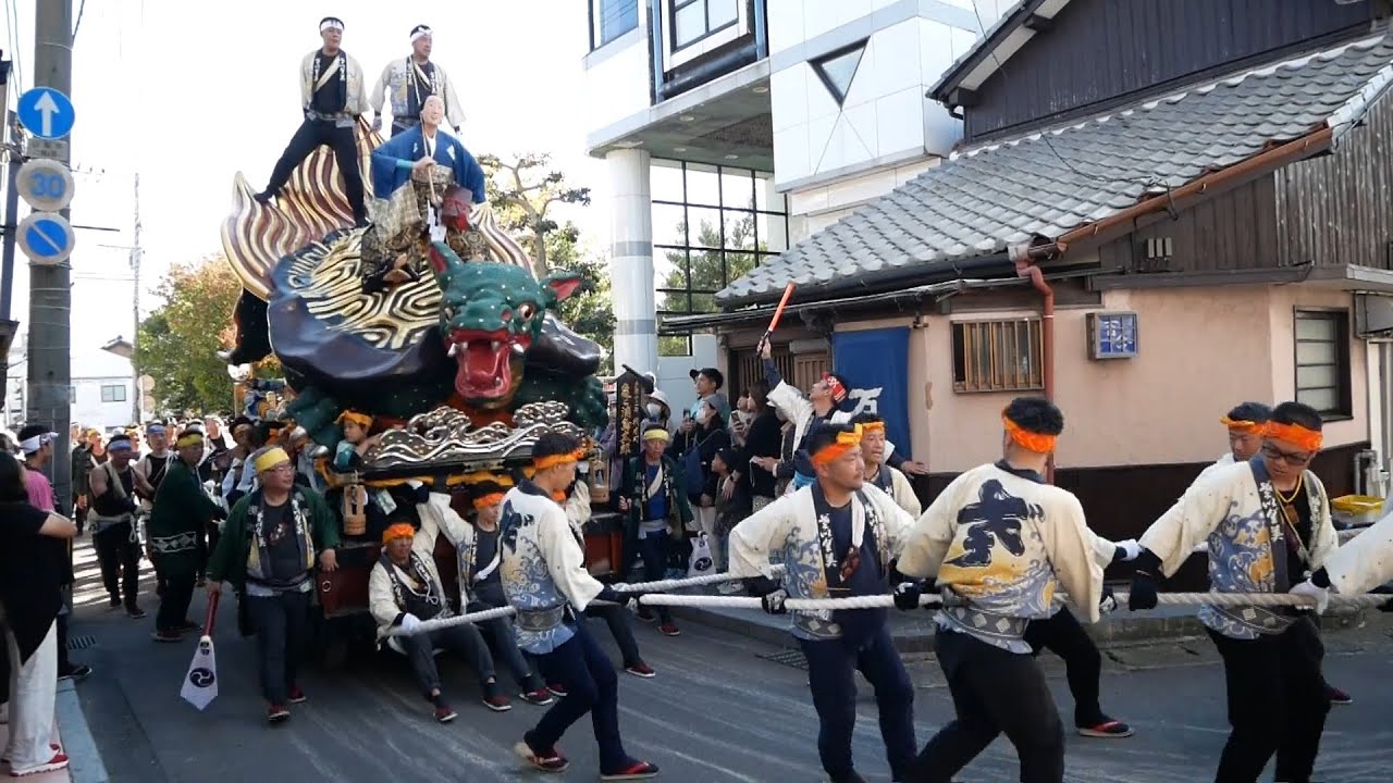 2023 唐津くんち お旅所神幸 札ノ辻橋付近(音量UP版）