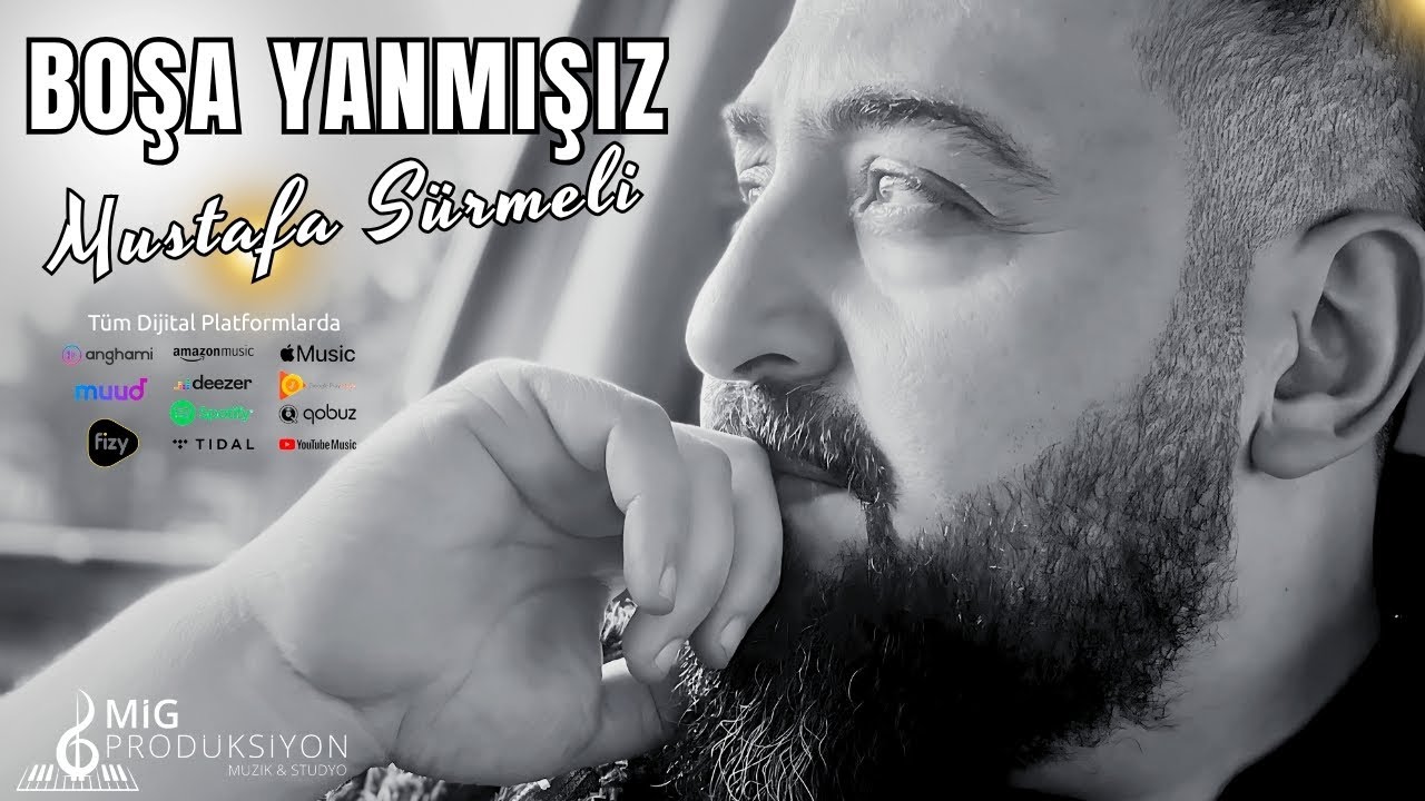 Boşa Yanmışız | Mustafa Sürmeli (Official Video)
