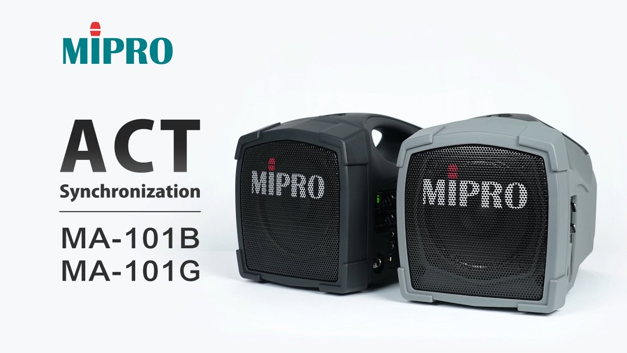 How to do ACT sync?｜MIPRO MA-101B / MA-101G