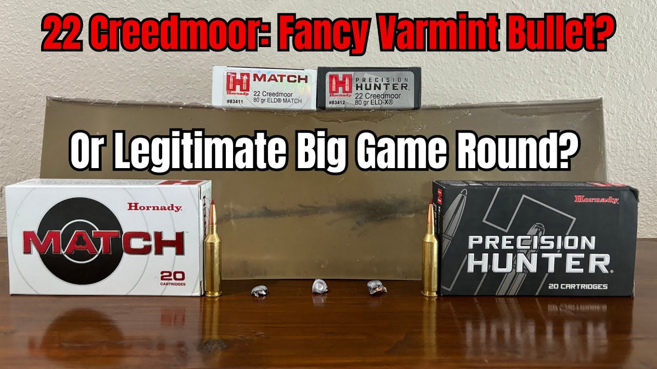 22 Creedmoor Gel Test: How deadly is it?