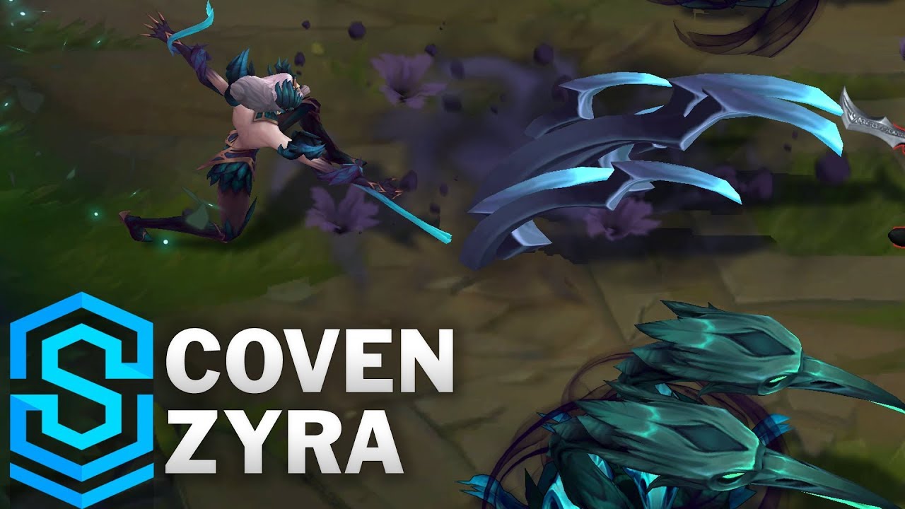 Coven Zyra Skin Spotlight - Pre-Release - League of Legends