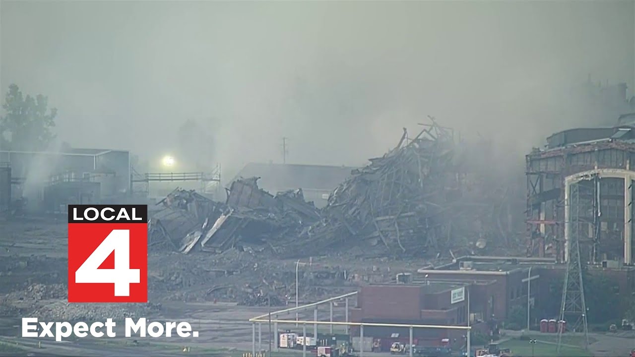 Video: Aftermath of Trenton power plant implosion