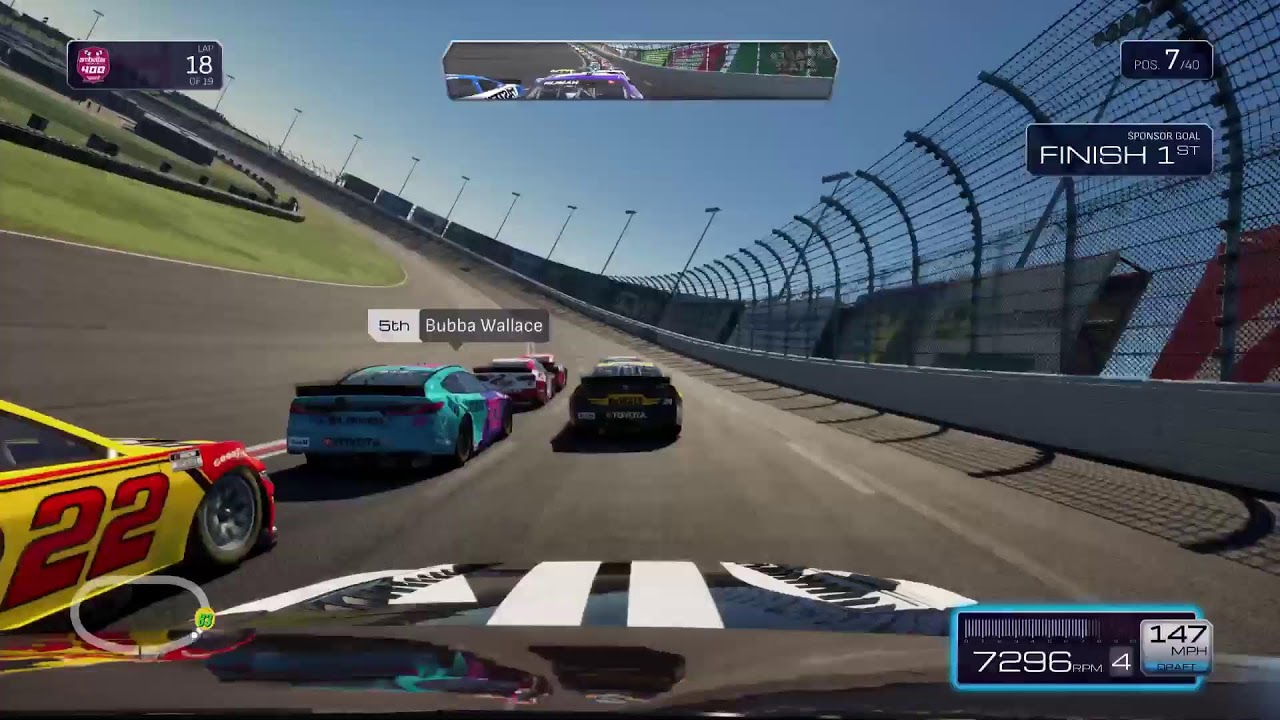 NASCAR 25 Career Mode