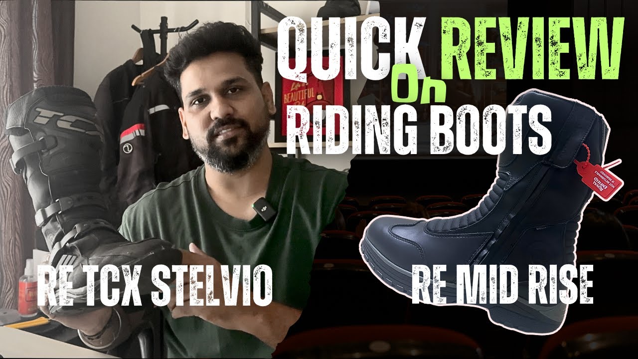 Royal Enfield TCX Stelvio and Mid Rise Boots Review | Winter Northeast Preparation