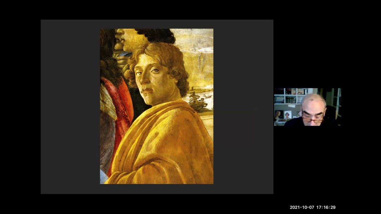 Michelangelo, Botticelli, il culto di Dante, Lorenzo di Pierfrancesco