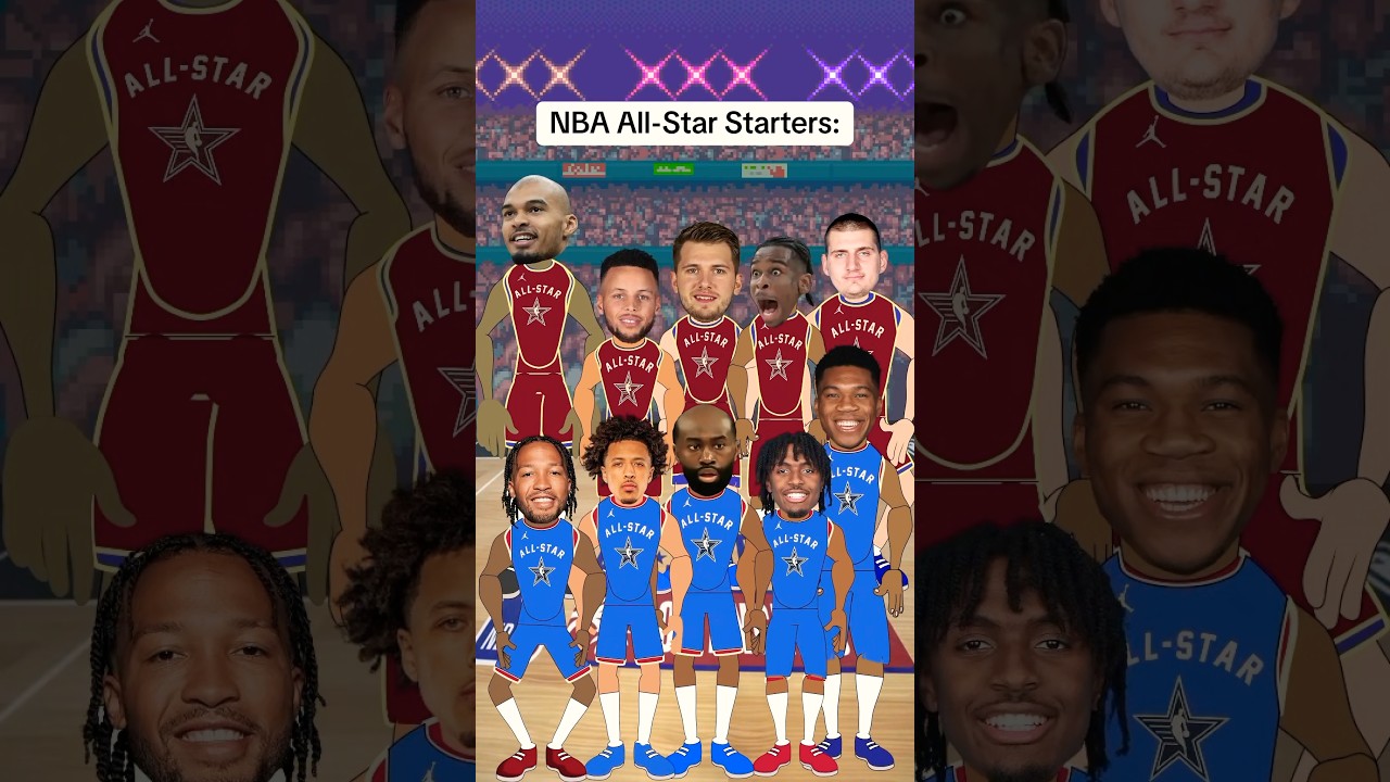 Стартовый состав Матча всех звёзд НБА! Нет Леброна?! #nba