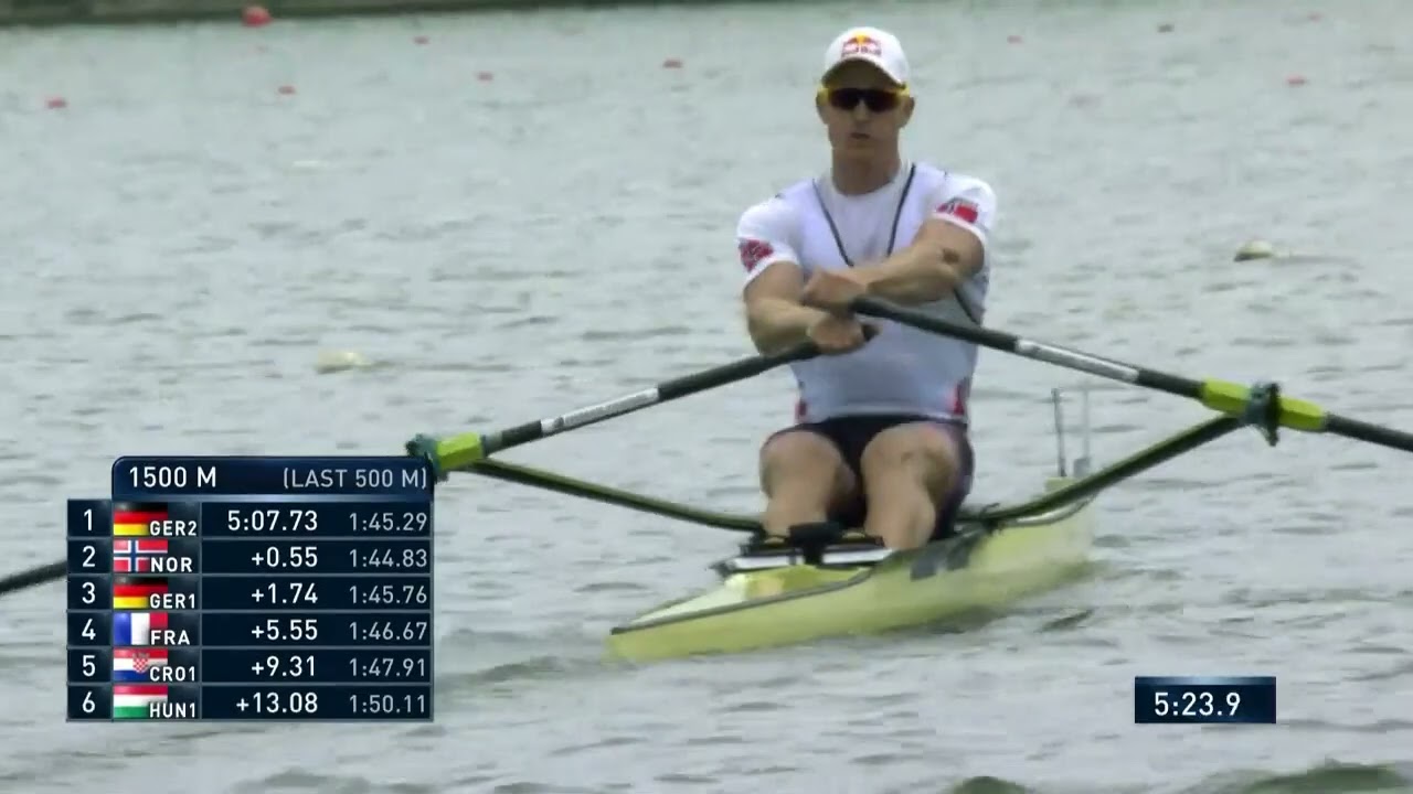 2018 World Rowing Cup 2 M1X Semi Final