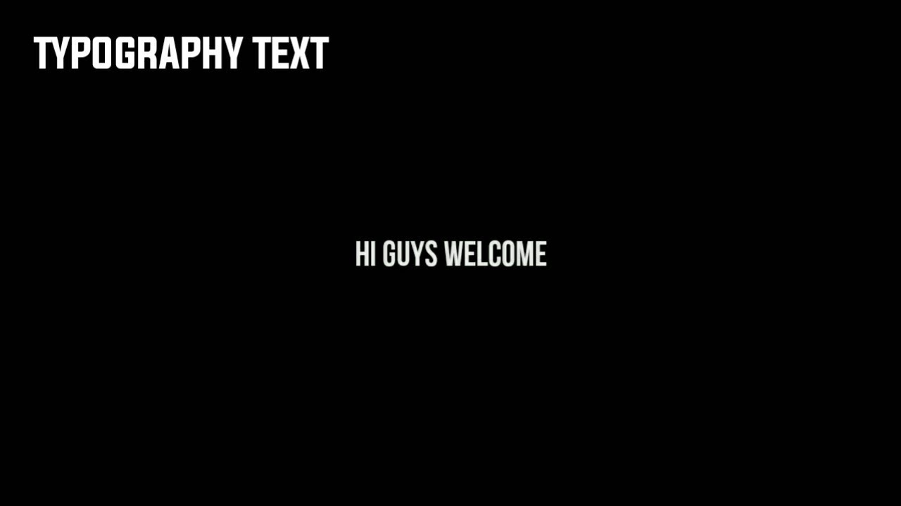 Typography Text Tutorial In Kinemaster