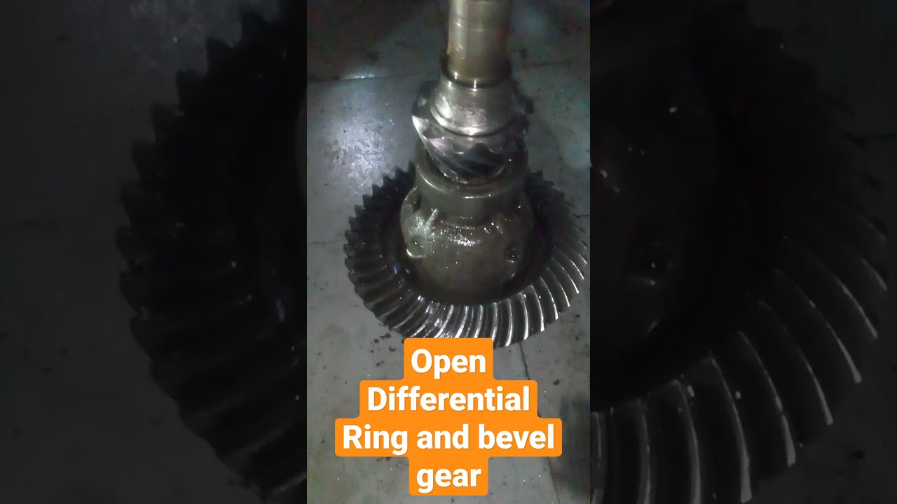 Open Damaged Differential Ring Gear and Bevel gear😍😍⬆️