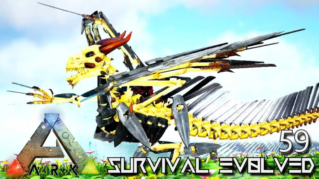 ARK: SURVIVAL EVOLVED - ARMORED DRAGON EVERLAST MONSTER E59 !!! ( PRIMAL FEAR PYRIA )