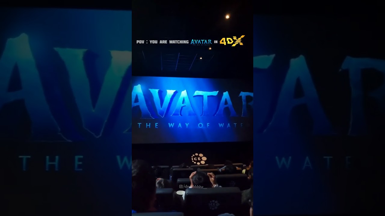 Experiencing Avatar in 4DX!  #avatar #4dx #theatre #movie