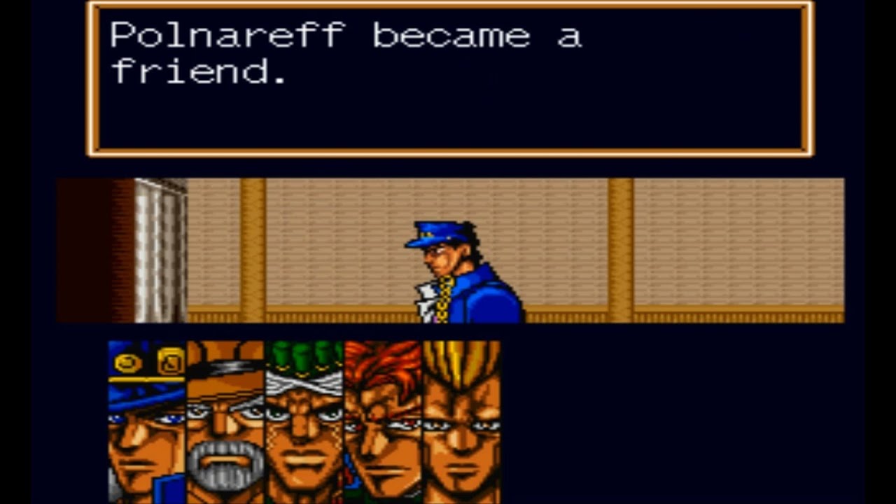 JoJo no Kimyou na Bouken/JoJo's Bizarre Adventure (Super Famicom)(Snes)
