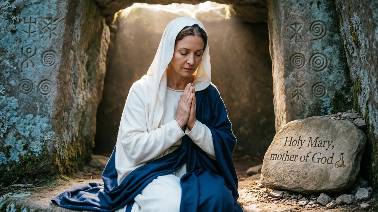 “Holy Mary, Forgive Our Sins and Guide Us to Jesus 🕊️”