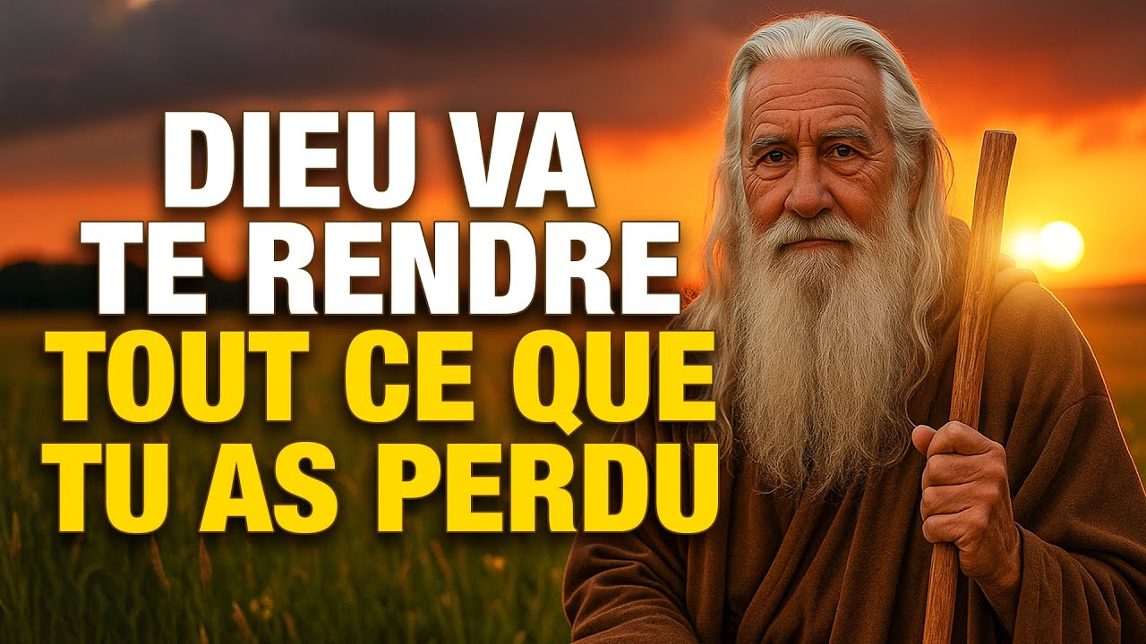 Dieu va te rendre tout ce que tu croyais perdu &ndash; Pr&eacute;pare-toi &agrave; Sa restauration