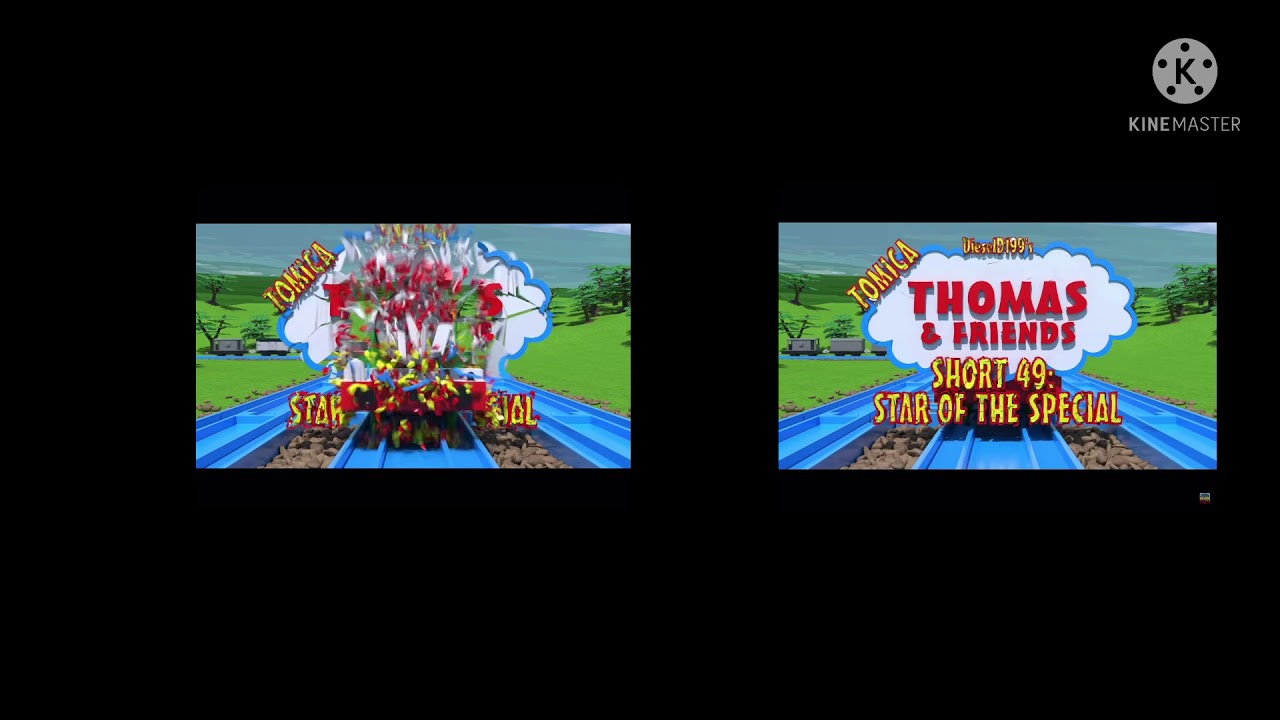 Tomica Thomas and Friends Short 49: Star of The Special Old vs New DieselD199