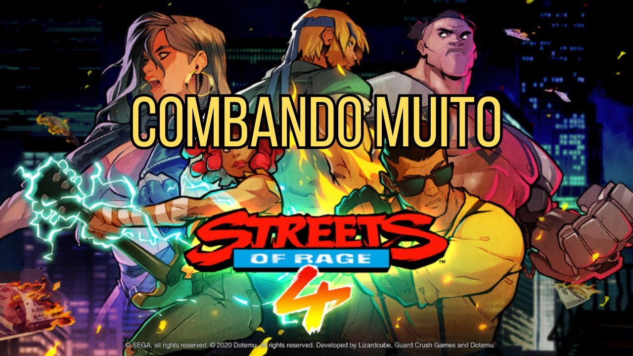 Streets of Rage 4 - Teacher de ouro - Jogo zerado