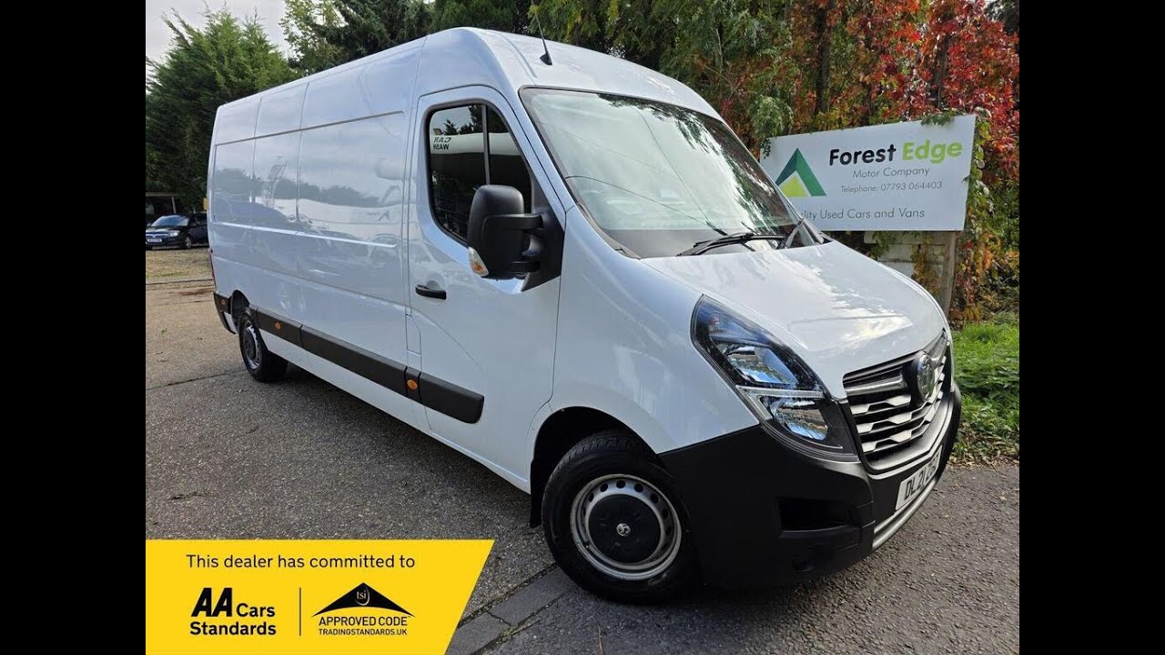 Vauxhall Movano 2.3 CDTi 3500 BiTurbo Edition FWD L3 H2 Euro 6