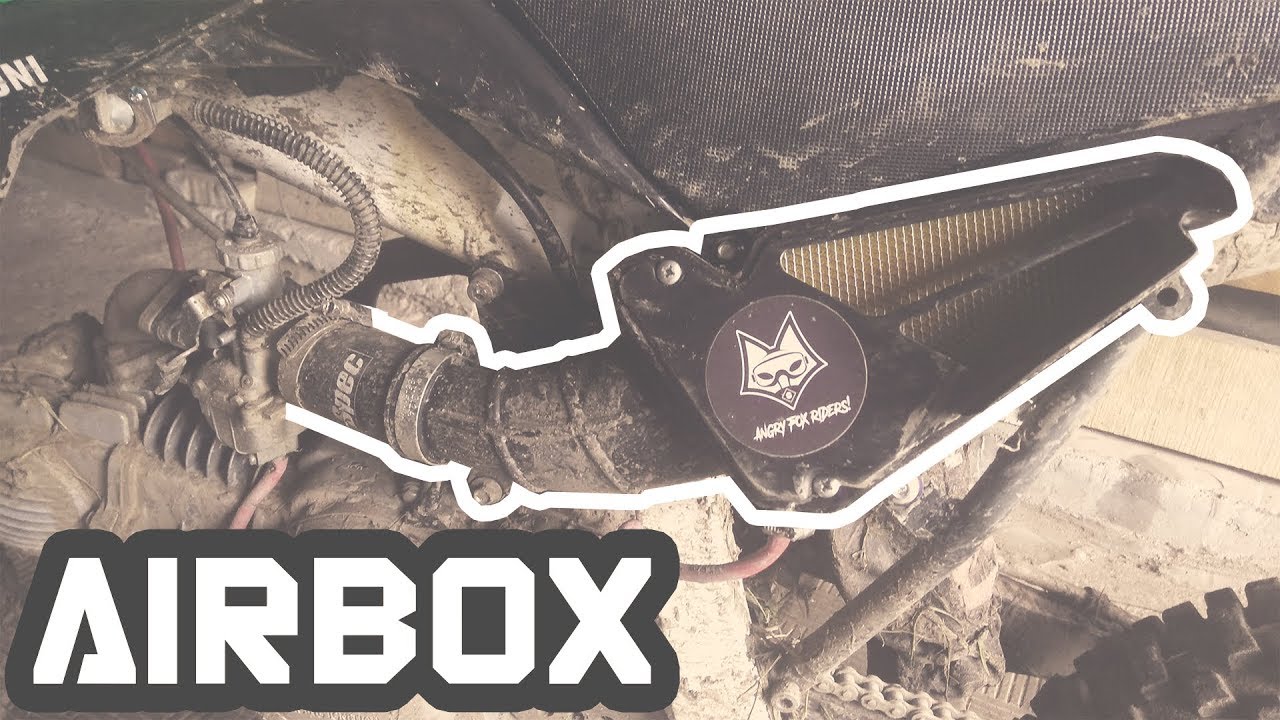AIRBOX  z MRF do YCF PITBIKE-Filtr powietrza.
