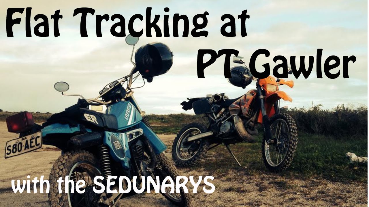 Flat Tracking at Pt Gawler - With the Sedunarys