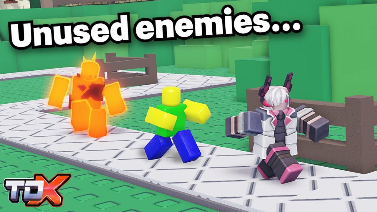 Every Unused Enemy in TDX