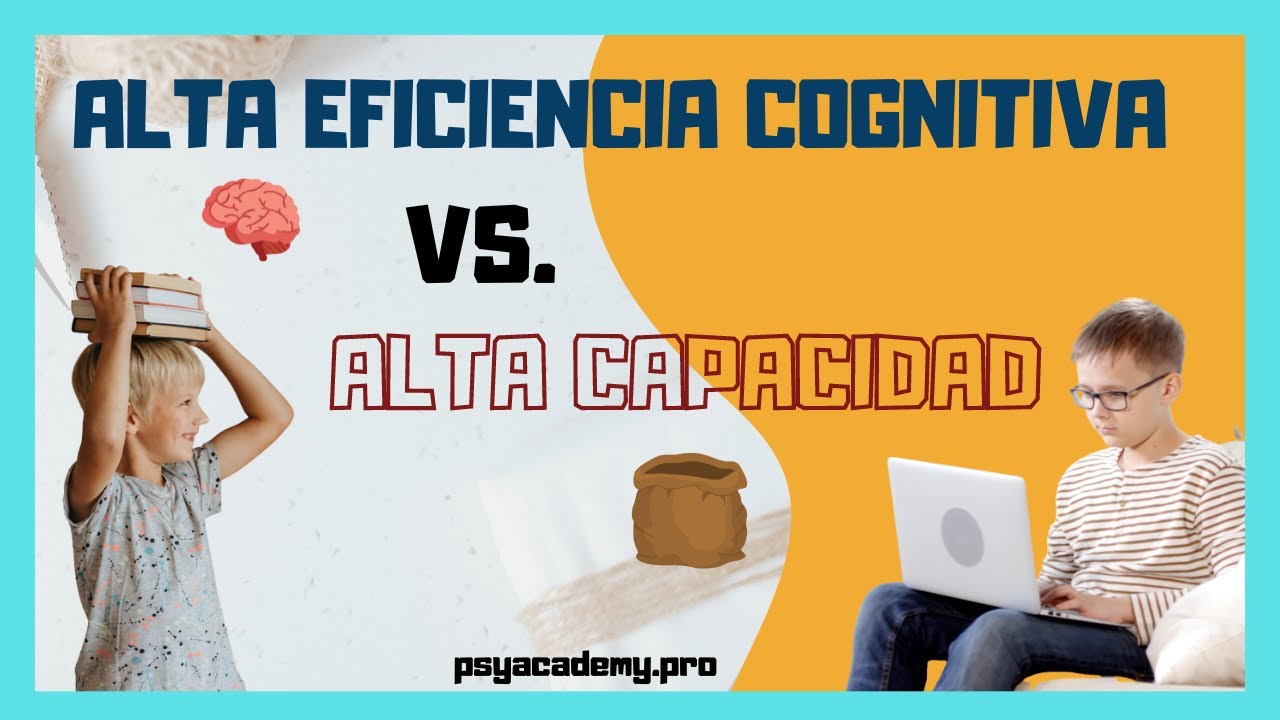 ¿Doble Excepcionalidad es Altas Capacidades y TEA o TDAH? Hablemos de EFICIENCIA Cognitiva.
