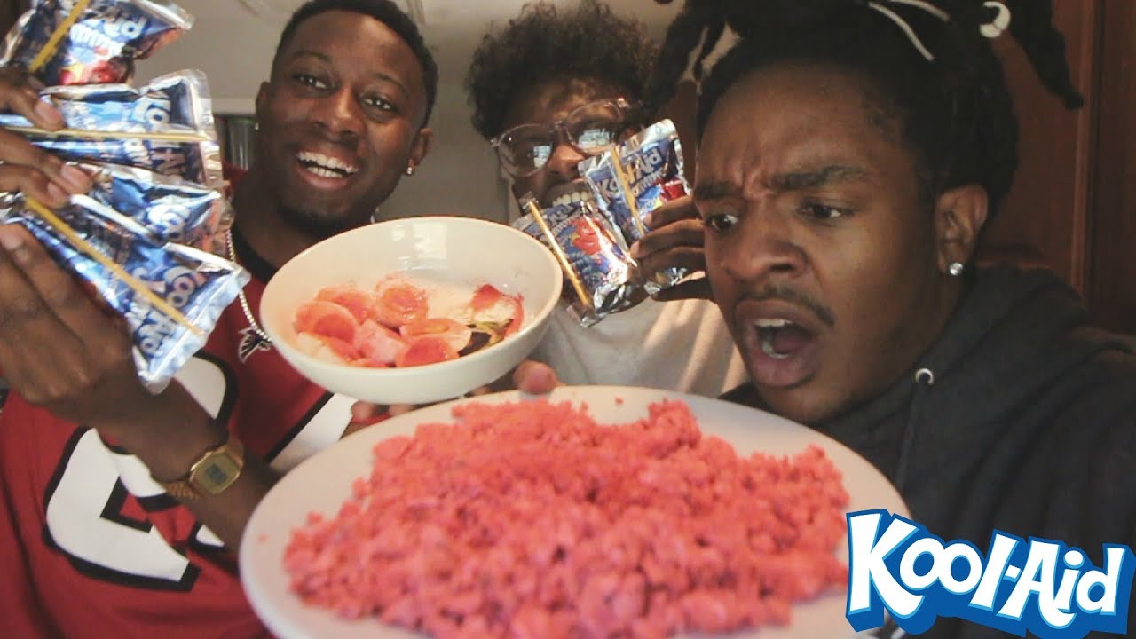 KOOL-AID EGGS TASTE TEST !!!