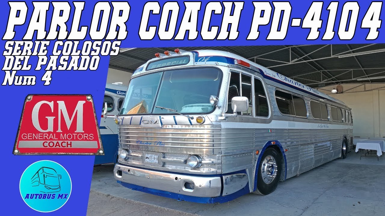 Autobús Parlor Coach PD-4104 modelo 1958 Serie Colosos del pasado Num 04