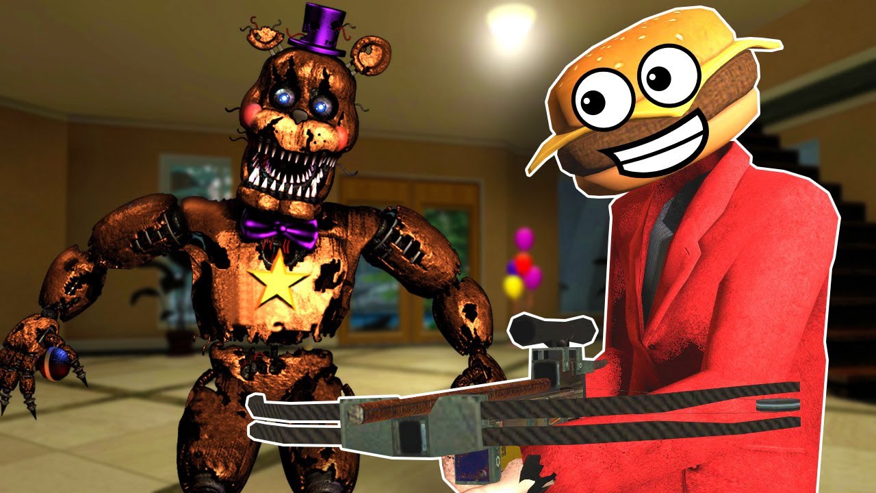 Five Nights At Freddy&rsquo;s Survival in a Bounce House?! - (Garry's Mod FNAF Multiplayer)