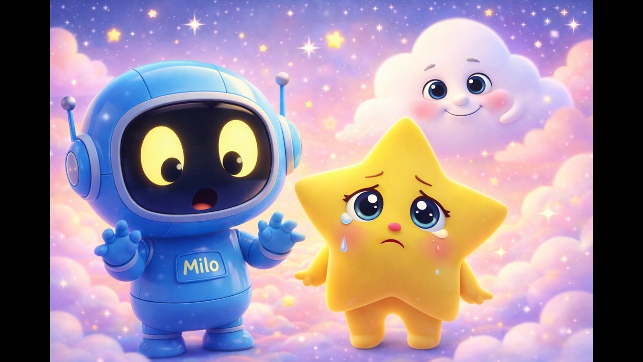 Milo and the Lost Star | A Cute Bedtime Story for Kids | Little Dreams