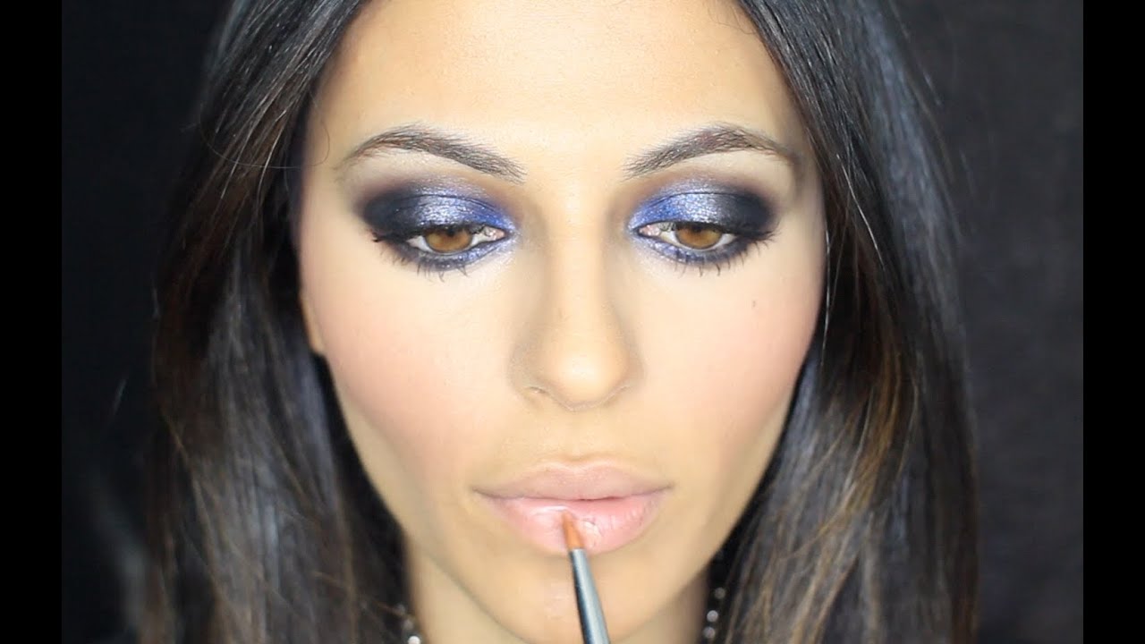 Blue Smoky Eye Tutorial | Makeup Tutorial | Teni Panosian