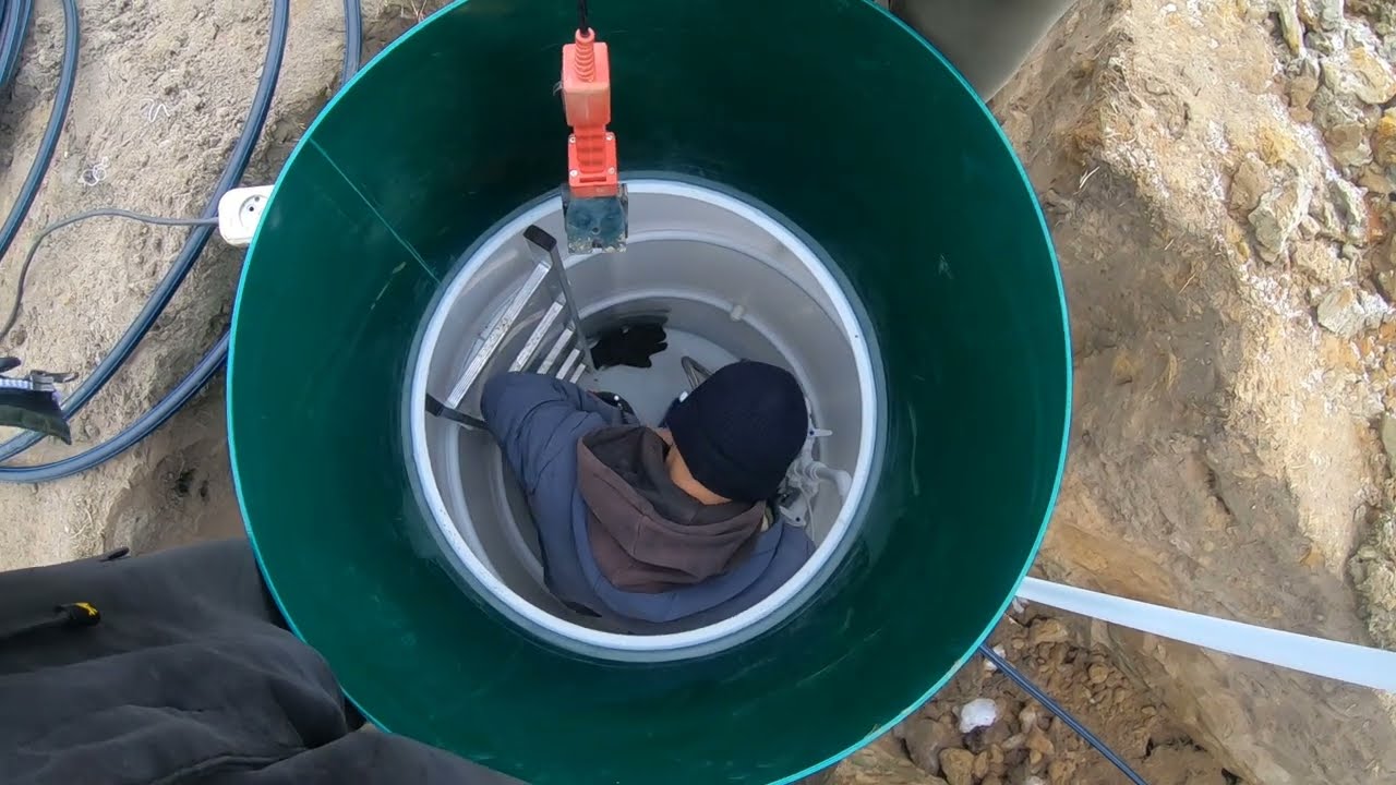 Пластиковый кессон для абиссинской скважины