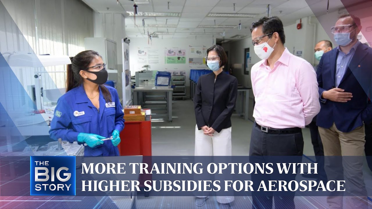 More training options with higher subsidies for aerospace workers | THE BIG STORY