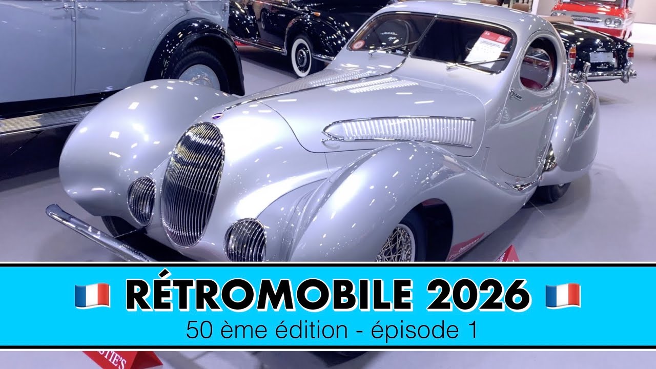 🇫🇷 Rétromobile 2026 🇫🇷épisode 1