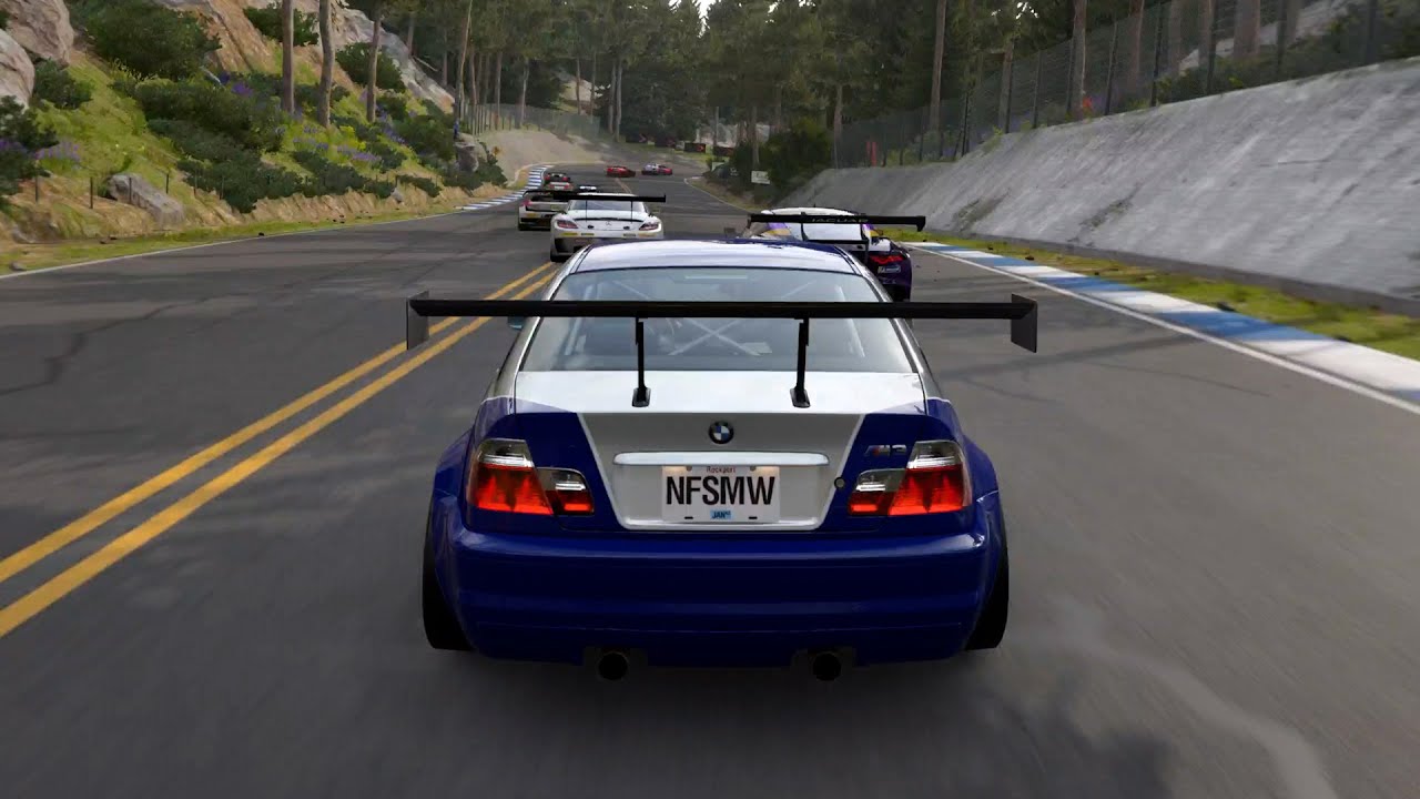 NFS Most Wanted BMW M3 GTR Replica in Gran Turismo 7 | PS5 4K