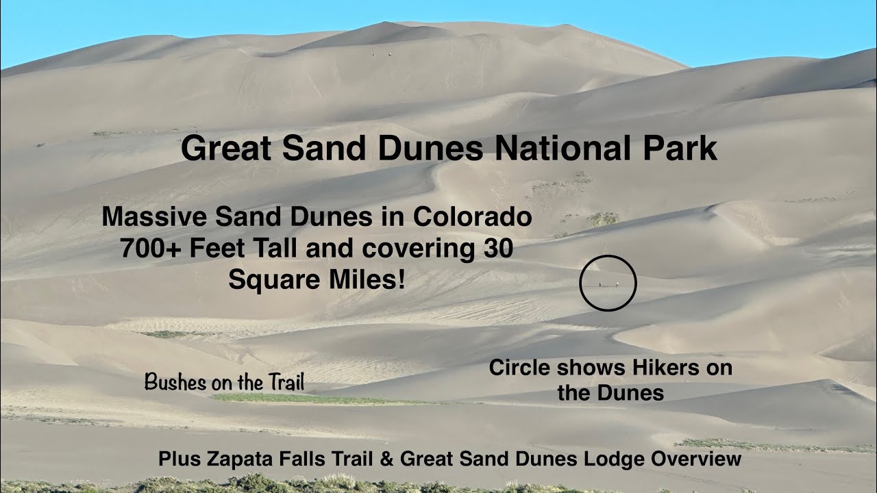 Great Sand Dunes National Park | Great Sand Dunes Lodge | Zapata Falls Trail