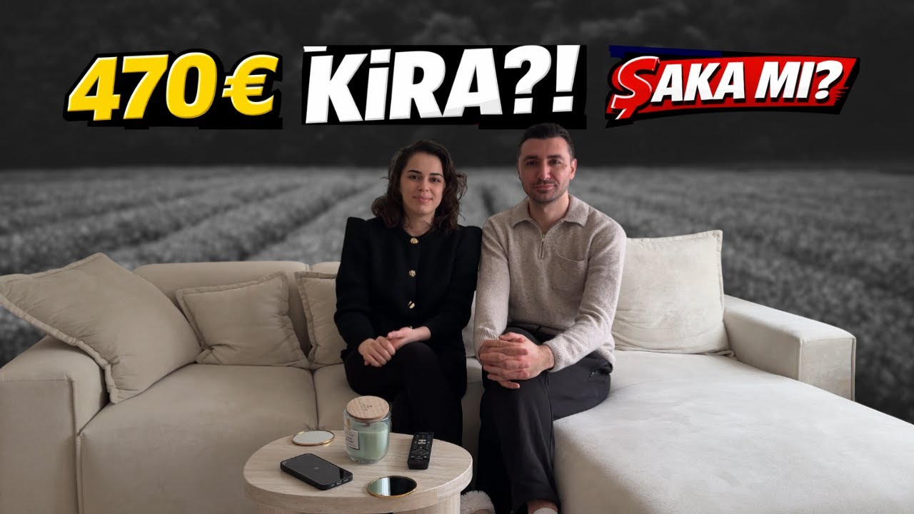 ALMANYA'DA EV KİRALARI: Kiramız Neden Böyle ? & Ev Turu