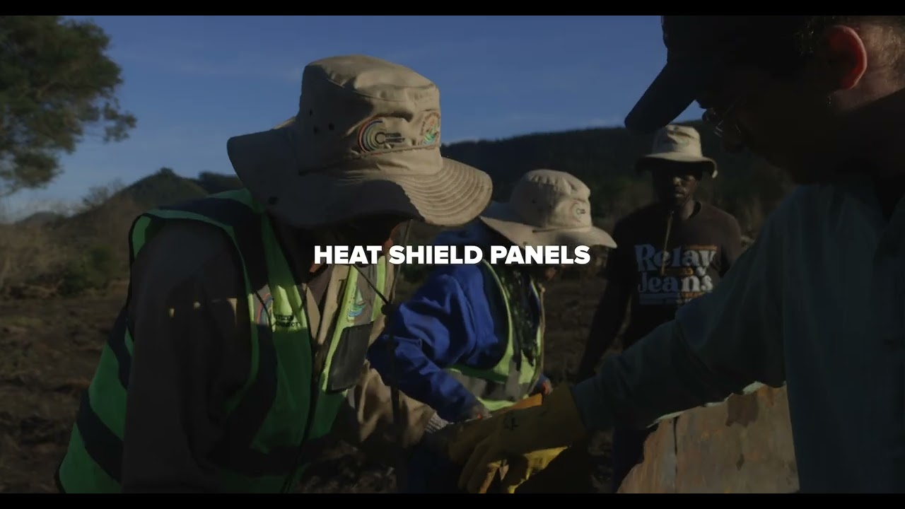 Ring of Fire biochar kiln assembly