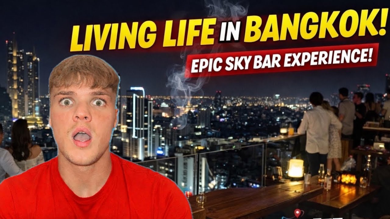 This Bangkok Rooftop Bar Was Insane! 