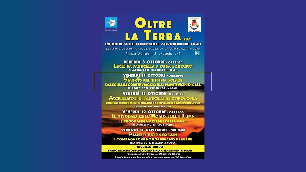 Viaggio nel sistema solare