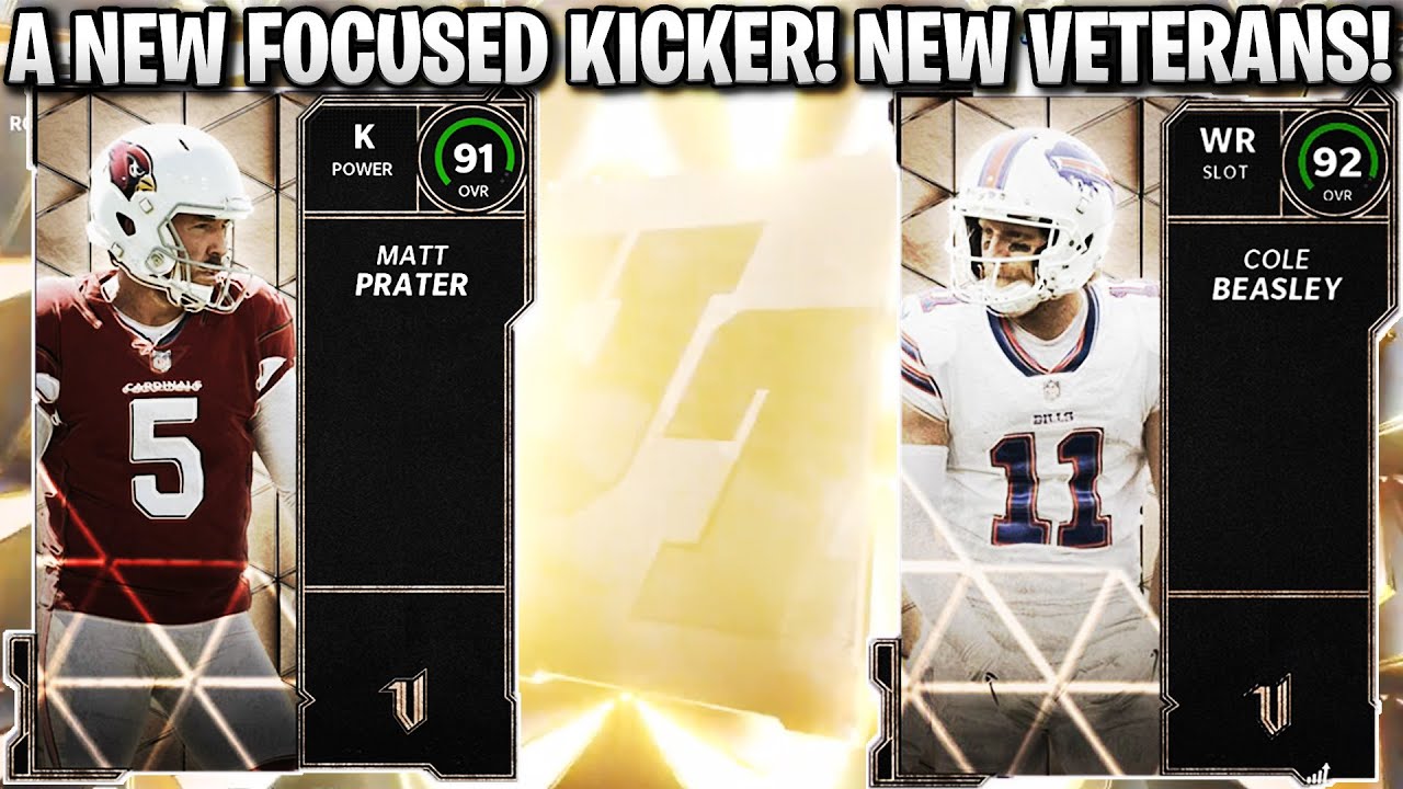 A NEW FOCUSED KICKER! VETERANS PRATER, BEASLEY, AND MORE! | MADDEN 22 ULTIMATE TEAM